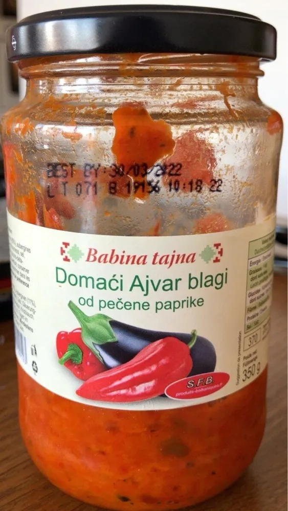 Domaći Ajvar blagi
