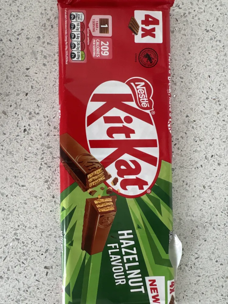 Kit Kat HAZELNUT Flavour