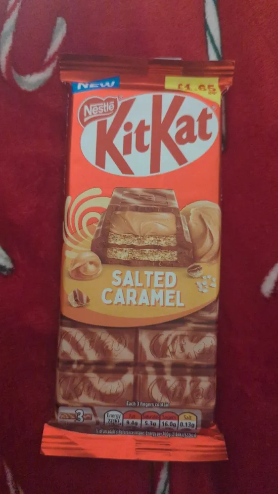 Kitkat salted caramel