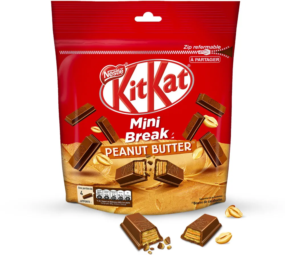 KITKAT Mini Break Peanut Butter