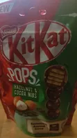 Kitkat pops hazelnut and cocoa nibs