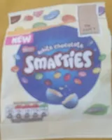 White chocolate smarties