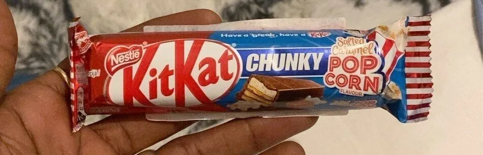 Kitkat Chunky popcorn