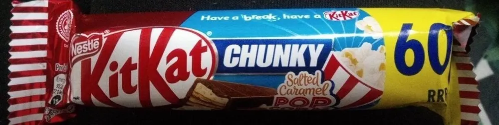KitKat Chunky - Salted caramel popcorn