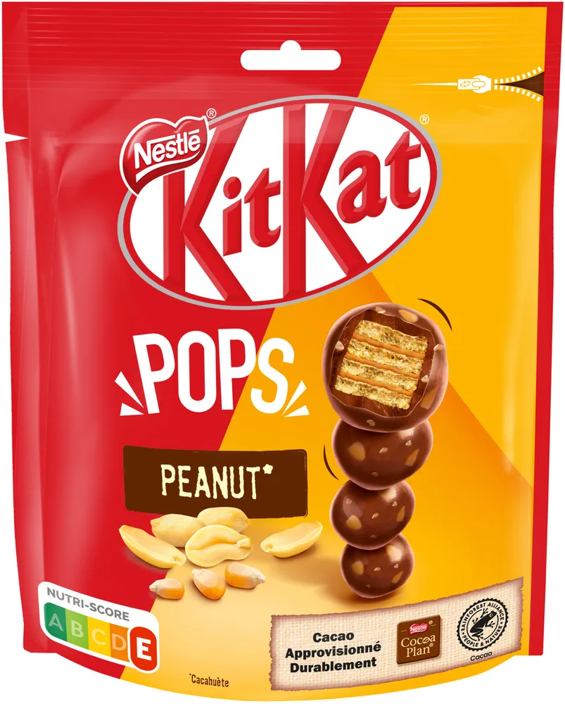 KITKAT POPS Peanut* 200g. *Cacahuète