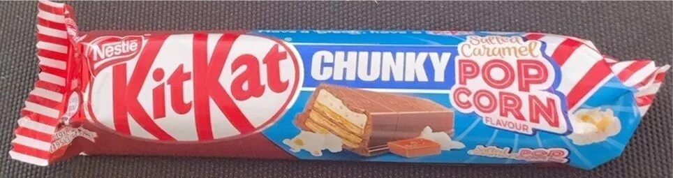 Kitkat chunky popcorn flavour