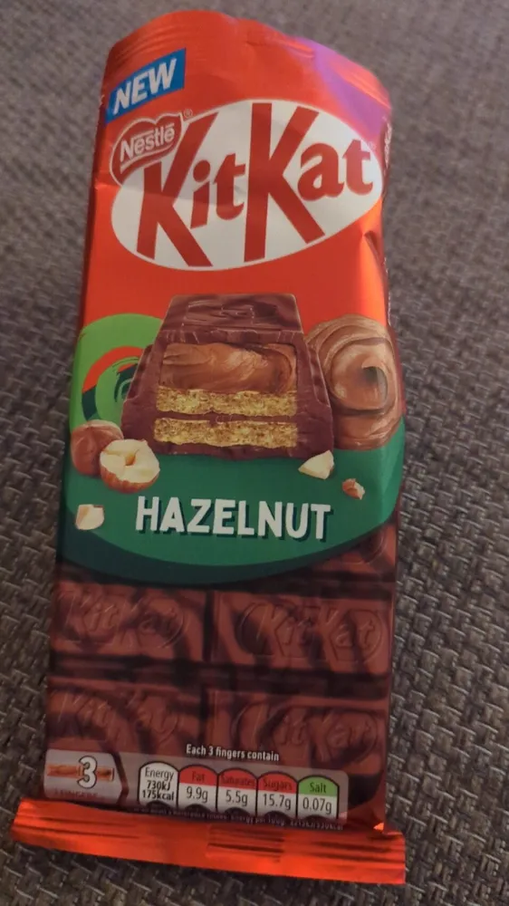 Kitkat Hazelnut Chocolate Bar