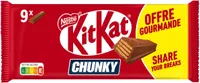 KITKAT CHUNKY Barre au chocolat au Lait 9x40g