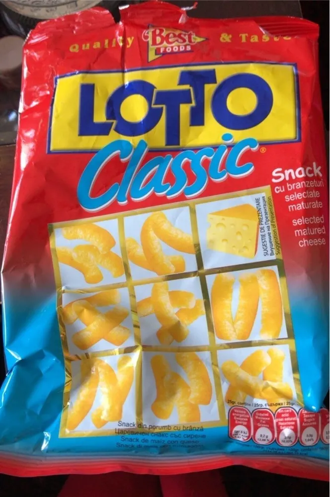 Lotto Classic Snack cu brânză