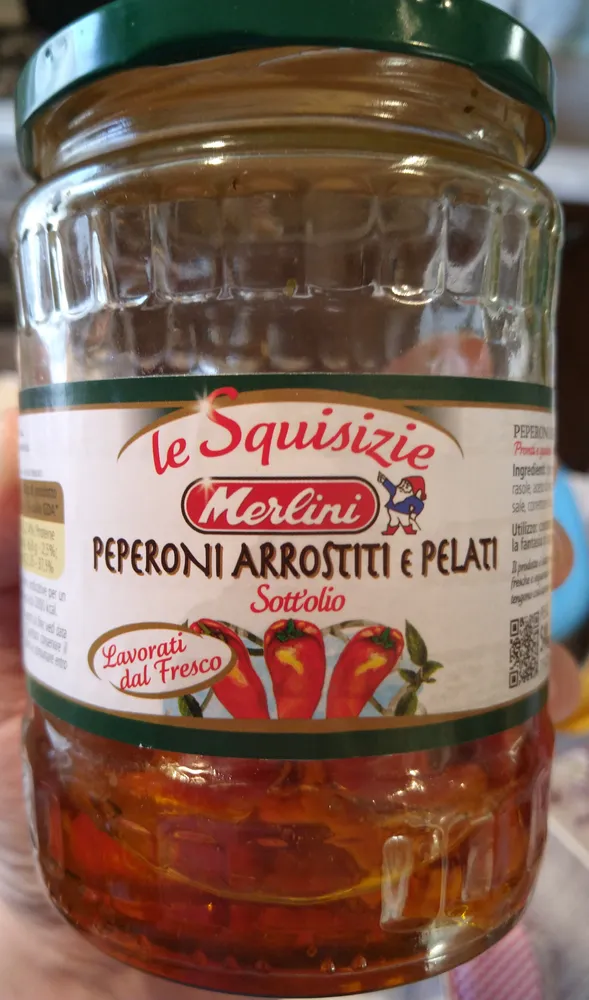 Peperoni arrostiti e palati