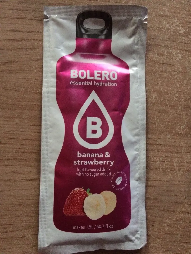 Bolero fraise banane