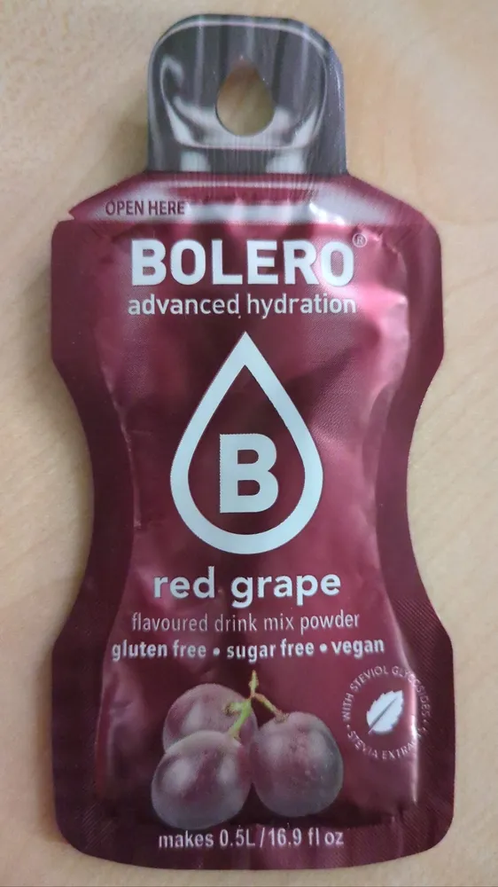 Red Grape Flavoured Drink Mix Powder