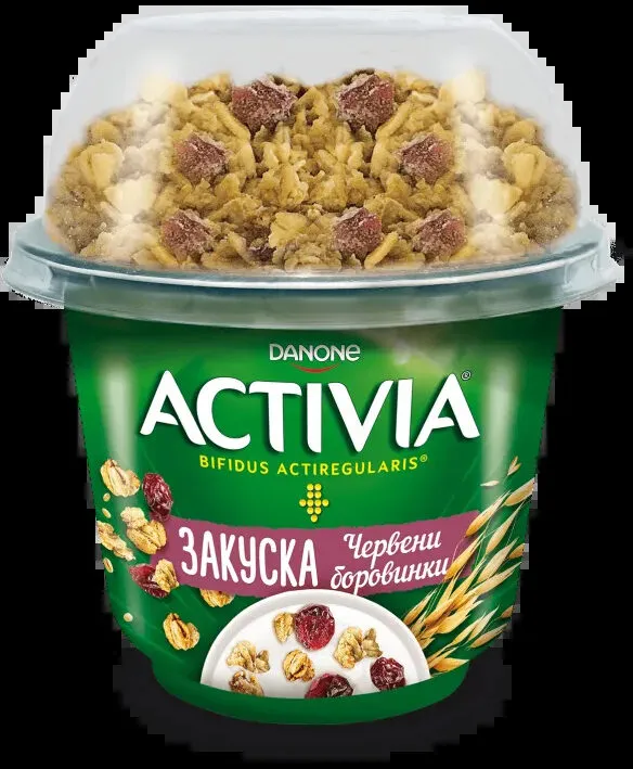 Activia Закуска  боровинки