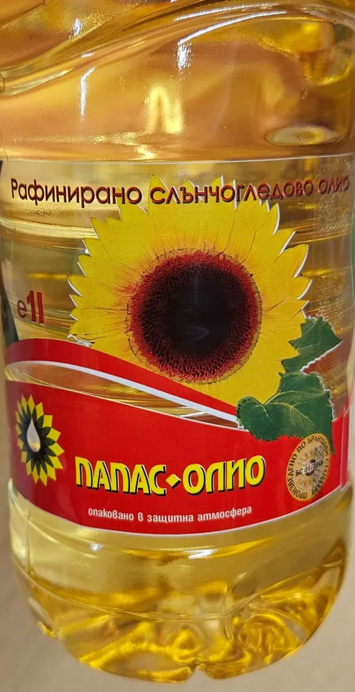 Слънчогледово олио