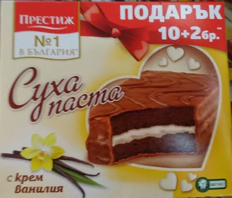 Суха паста с крем ванилия