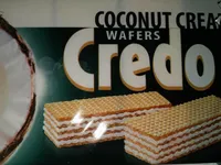 Coconut cream wafers
