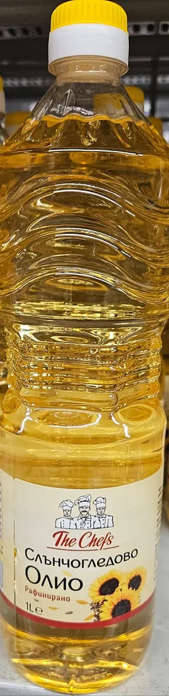 Слънчогледово рафинирано олио
