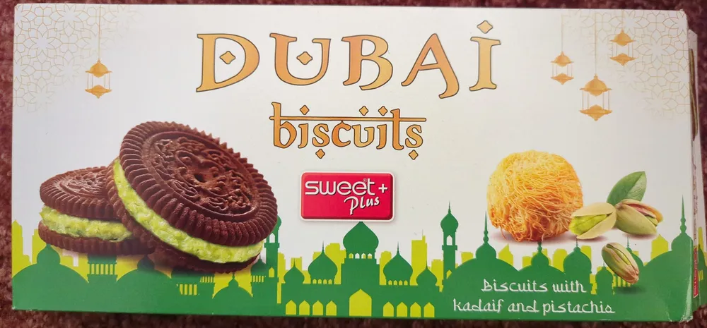 Dubai biscuits