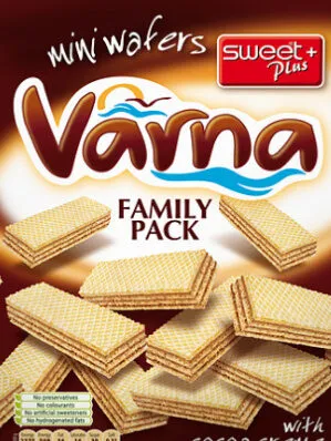 Mini Wafers Varna - Family Pack With Cocoa Creme