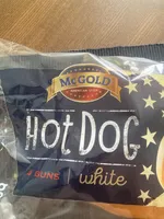 McGOLD Hot Dog Buns White