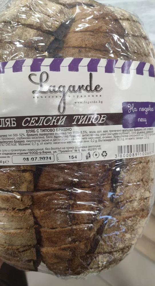 Хляб селски типов