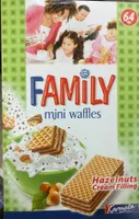 Family Mini waffles Hazelnut