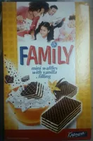 Family mini waffles vanilla