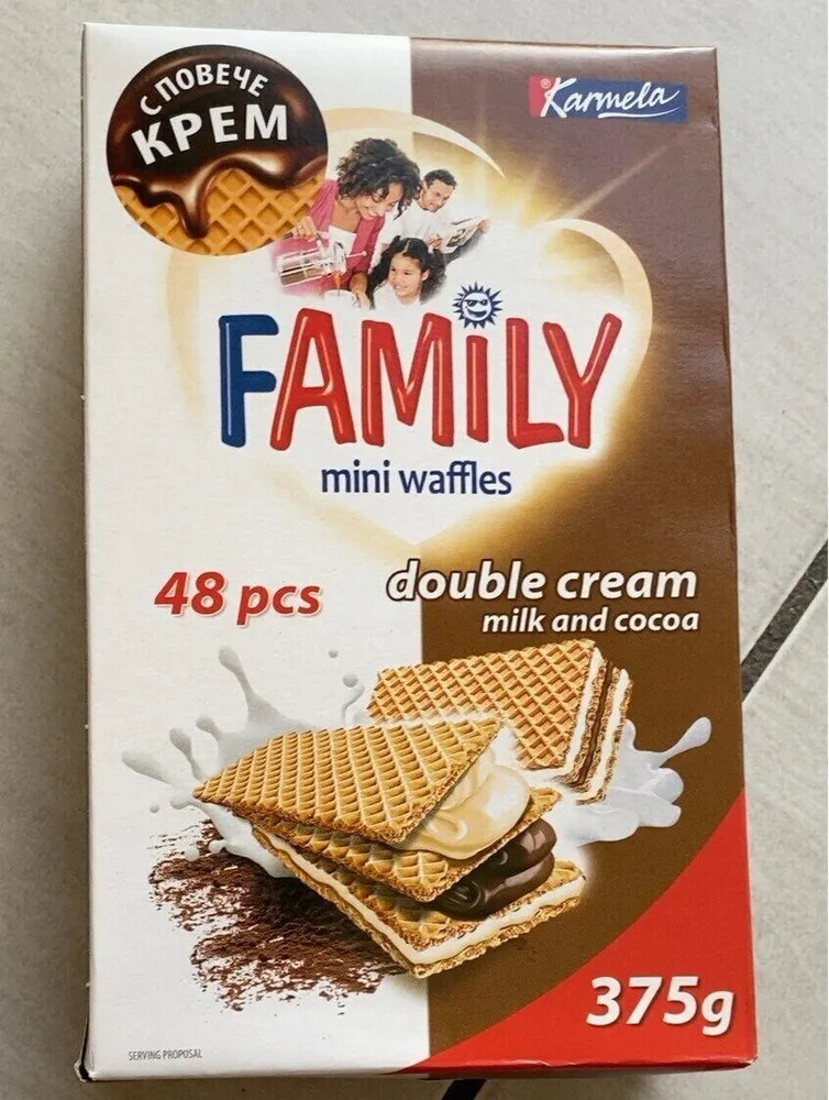 Family mini waffles