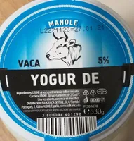 Yogur de vaca