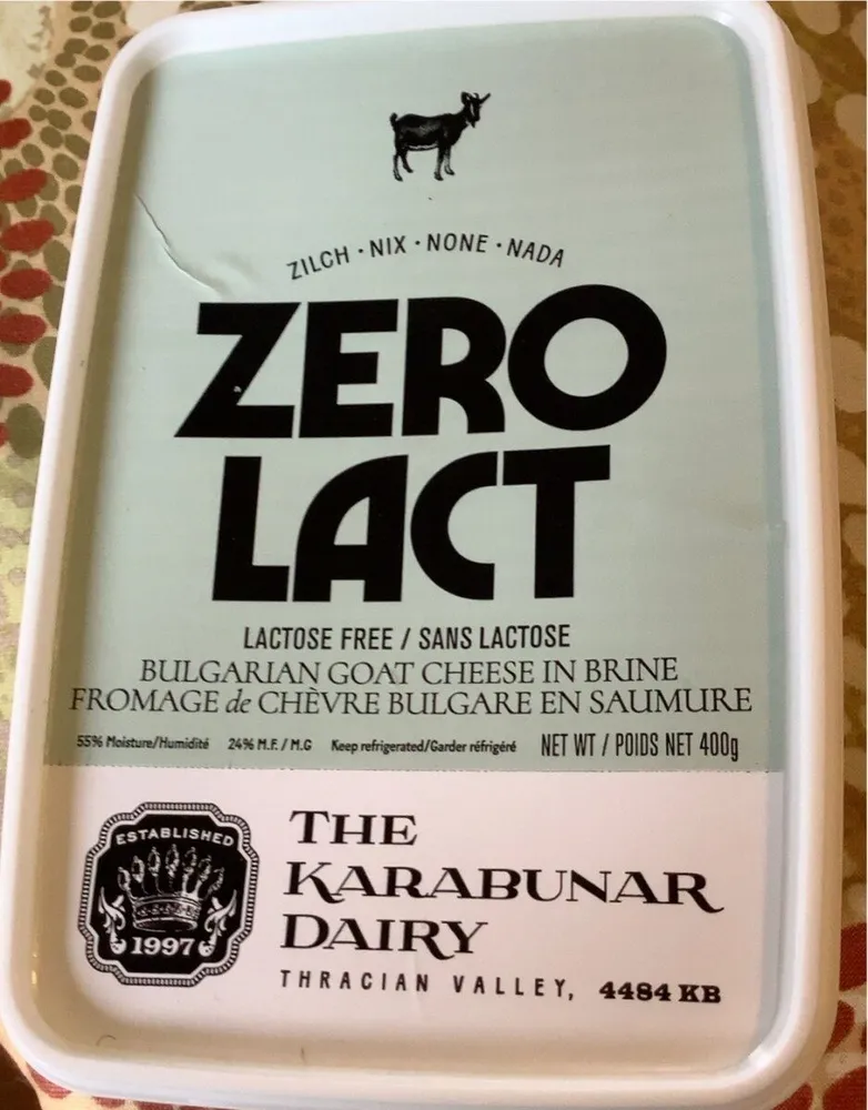 Fromage zero lact