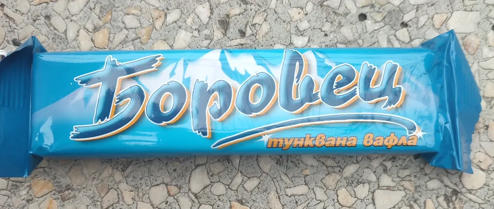 Тунквана вафла с какаова глазура