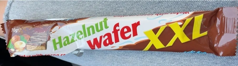 Hazelnut wafer XXL