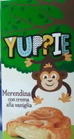Yuppie merendine con crema alla vaniglia