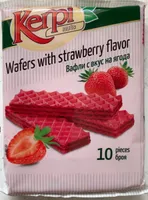 wafers with strawberry flavour