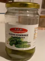 Concombres aigres doux