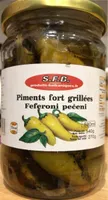Piments fort grilles