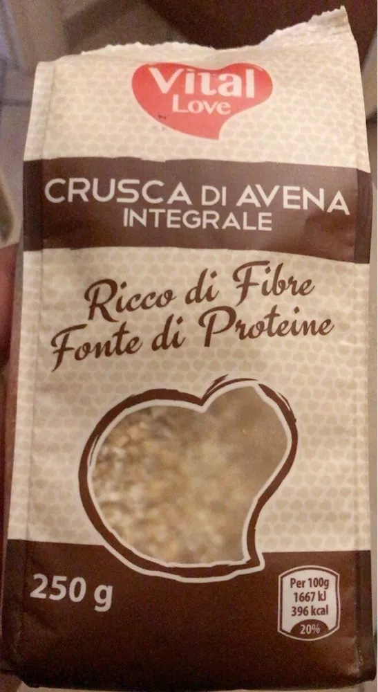 Crusca di avena integrale