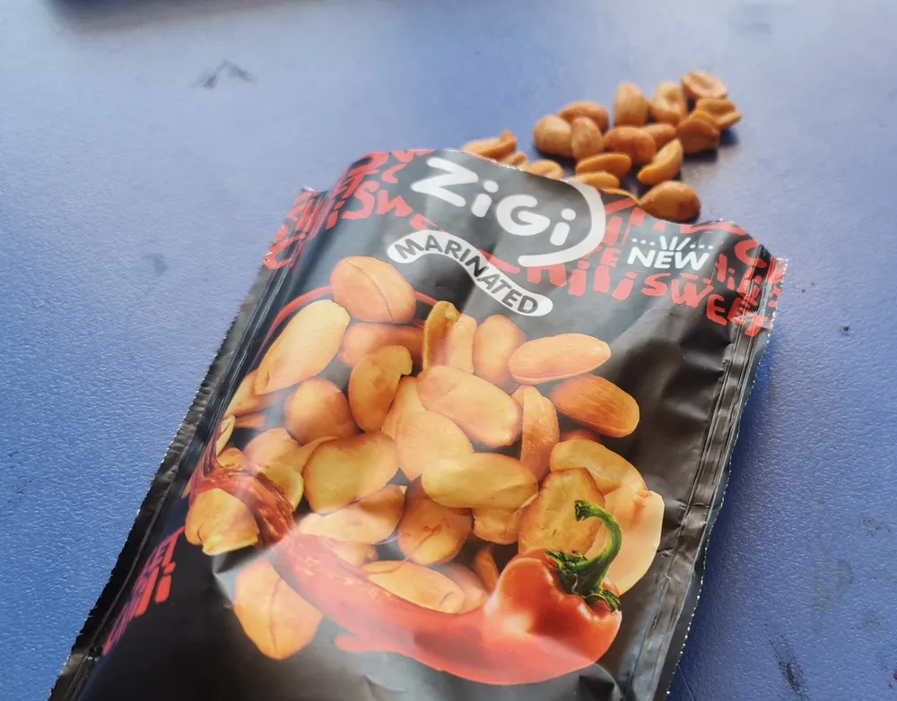 Marinated Peanuts sweet chili