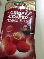 Crispy coated peanuts