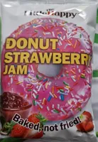 Donut strawberry jam