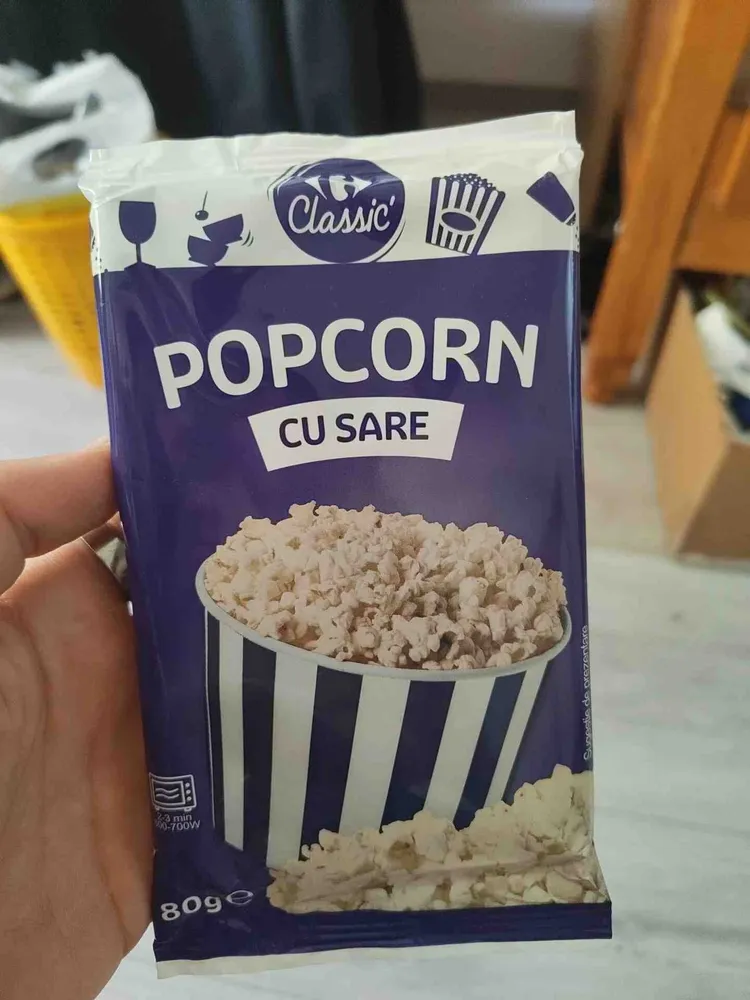 Salt popcorn