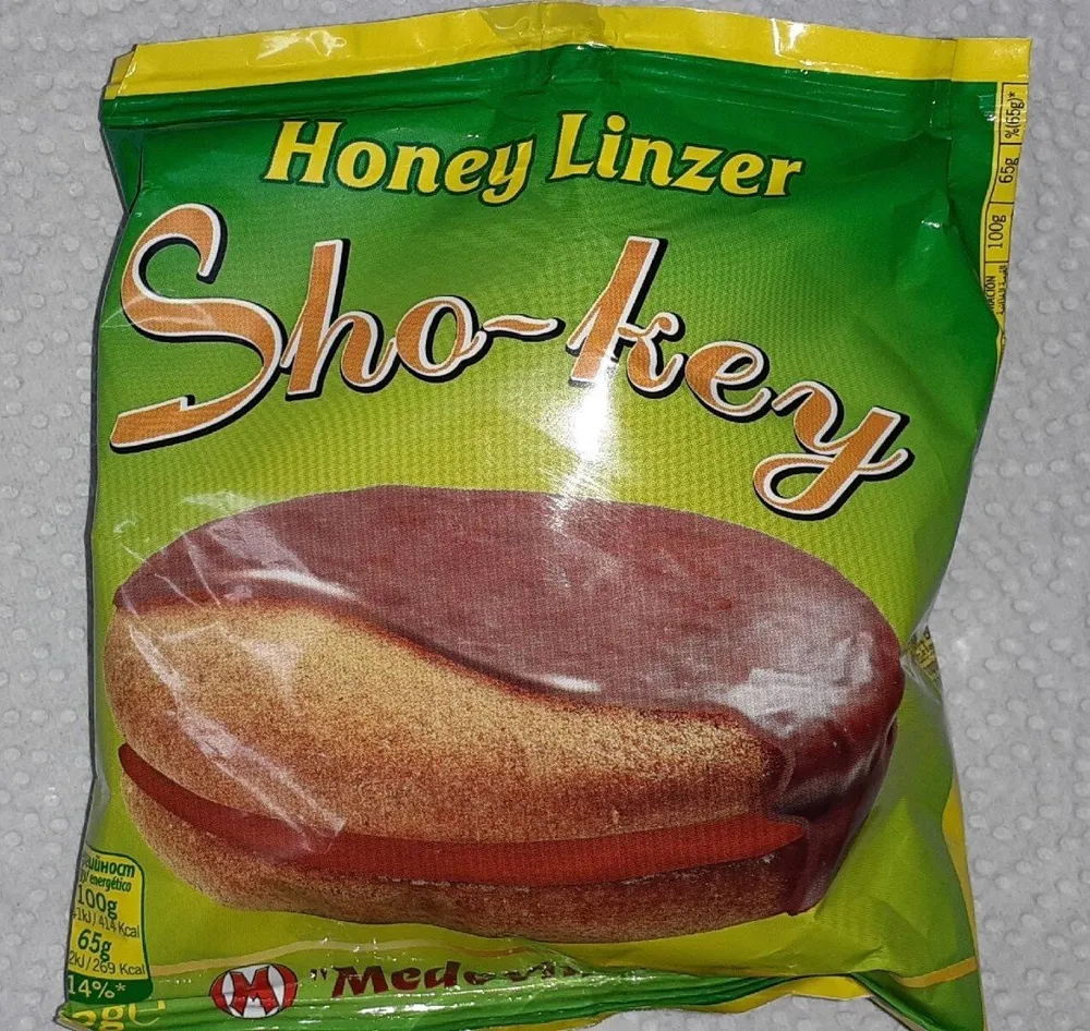 "Sho-key" honey linzer