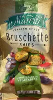Bruschette Chips mediterranean vegetables
