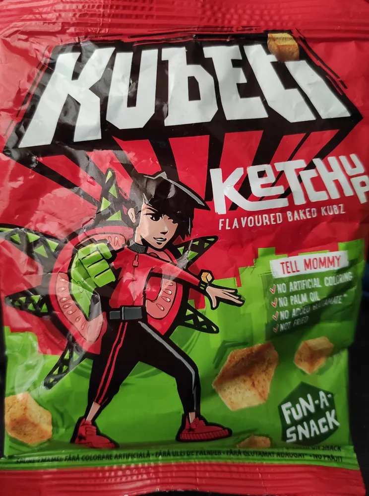 KETCHUP FLAVOURED BAKED KUBZ