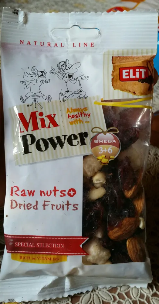Raw nuts Mix Power