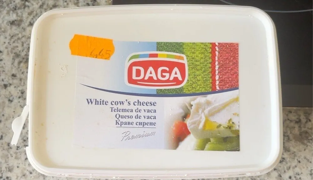 White cows cheese