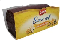 Swiss roll covered vanilla