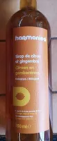 Sirop de citron et gingembre