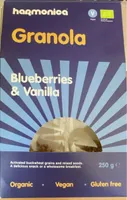Granola myrtilles et vanille
