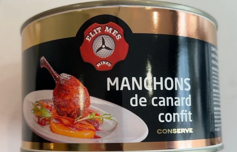 Manchons de canard confit